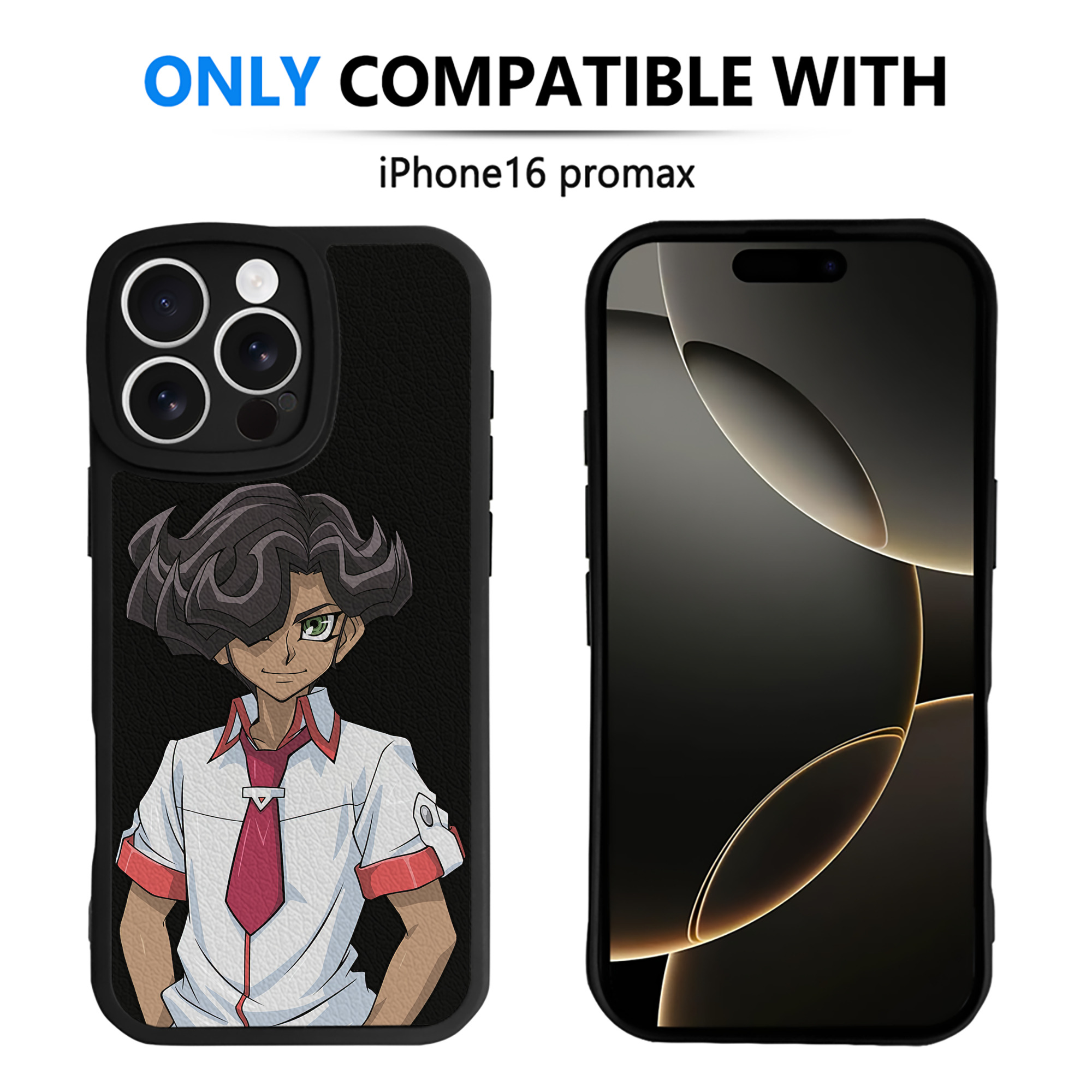 遊☆戯☆王 Yu-Gi-Oh! 【iPhone 16シリーズ対応】シリコンスマホケース（レザー調） 材質：シリコン
